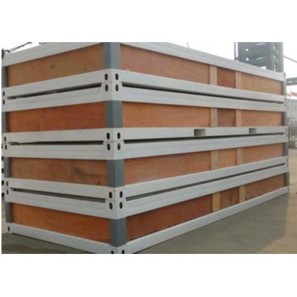 Windbreak Storage Container Houses , Flat Pack Storage Container In Desert