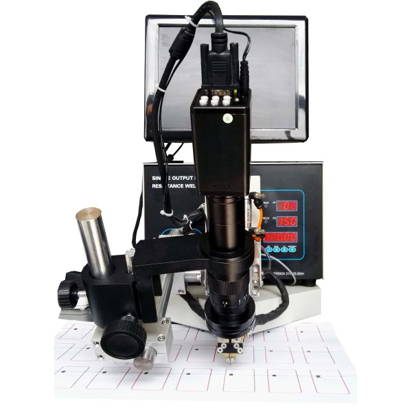 Manual Contactless Card Chip Re-Bonding Machine , Card Chip Antenna Welder YCR-1