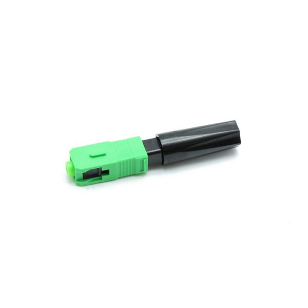 FTTH Products SC APC fast connector available for 2x3mm or 2x5mm FTTH Drop cable and 0.9-3.0mm cable in FTTH project
