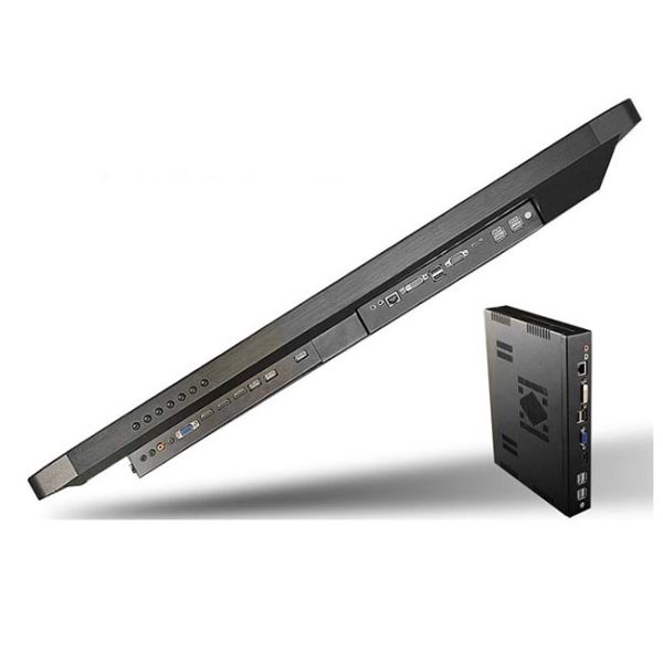 55 inch wall mounted High definition Touch Screen All In One LCD PC Monitor