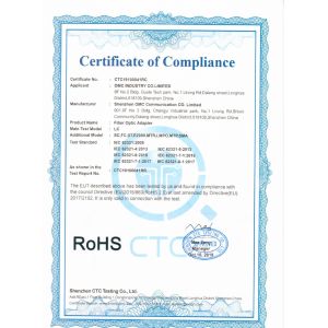 OMC Industry Co.Limited Certifications