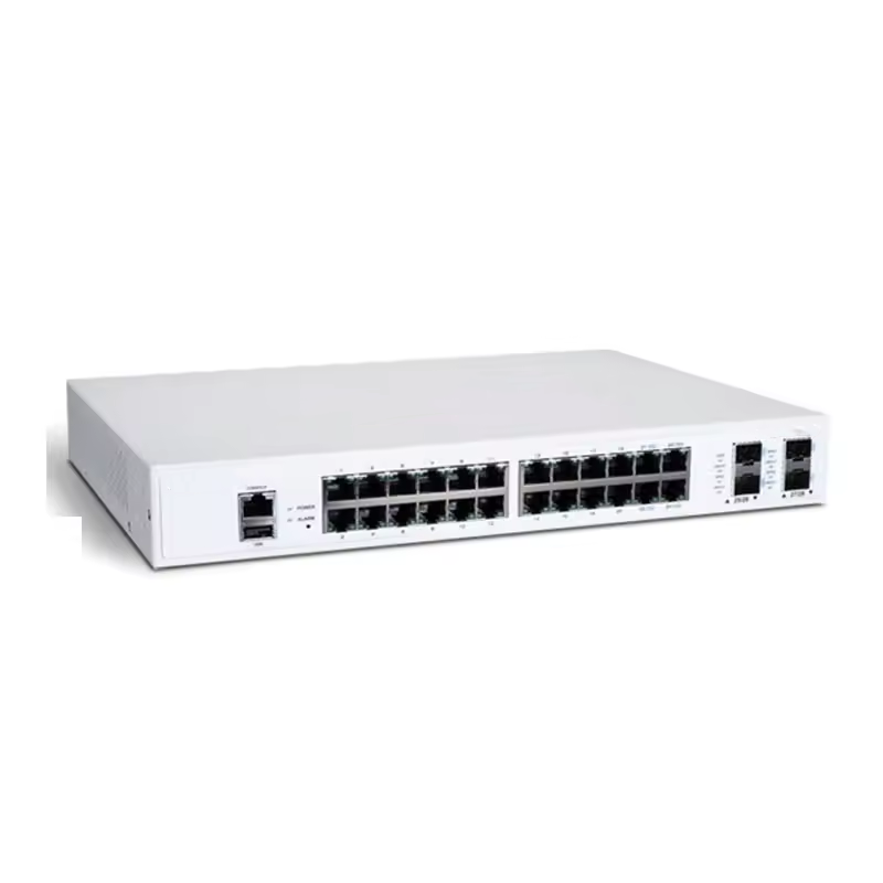 Customized FortiSwitch 224E 24 GE RJ45 Ports 4 X GE SFP Layer 2/3 FS-224E Speed Transmission Customized Fortinet Switch