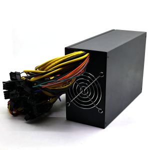 Quality Multiplex Active PFC Desktop Power Supply Unit Double Fan For Bitcoin Mining Machine for sale