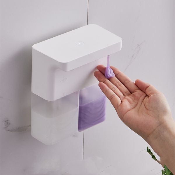 Wall Mounted Sensor Bottle Liquid Soap Dispenser For Hotel 600ML CE ROHS