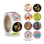 Custom Sticker Labels Shape Customization with Heat Resistance Glue and