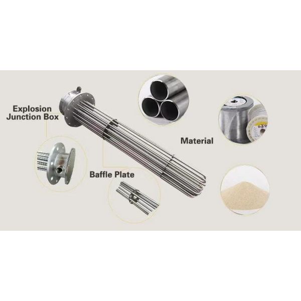 Immersion 380v 8mm Tubular Heater Elements