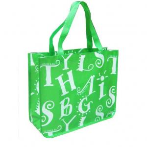Quality Custom Printed Lamination Non Woven Shopping Bag Personalized Beach Bags, for sale