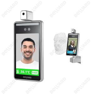China Multi Verification 300ms Face Recognition Temperature Reader Machine on sale