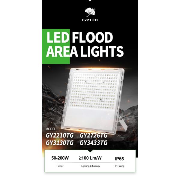 UL 200 Watts Architectural Dimmable Waterproof LED Floodlight Slim 5000K