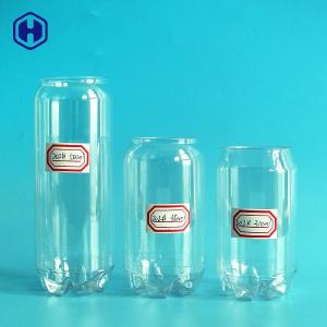 China Cold Coffee Beverage Plastic Drink Containers With Aluminium Lid on sale