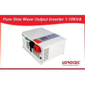 Quality Long Back up Pure Sine Wave DC-AC Solar Power Inverters with Bypass Voltage 1-12KW for sale