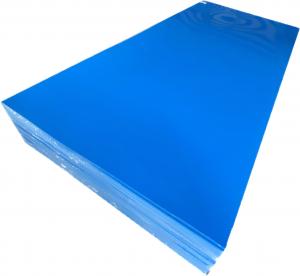 China DUKE Brand Factory Wholesale Blue Color Cast Acrylic Sheet PMMA Perspex Plexiglass For Advertising on sale