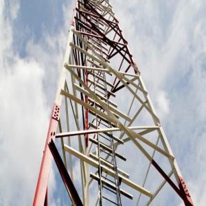 Quality 5km 10km 20km Wifi Transmitter And Receiver Angular Lattice Steel Towers Microwave Wireless Support for sale