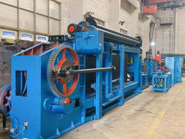 Buy Customized 2000mm Width Hexagonal Mesh Machine Galvanized Gabion Wire Netting Machine at wholesale prices