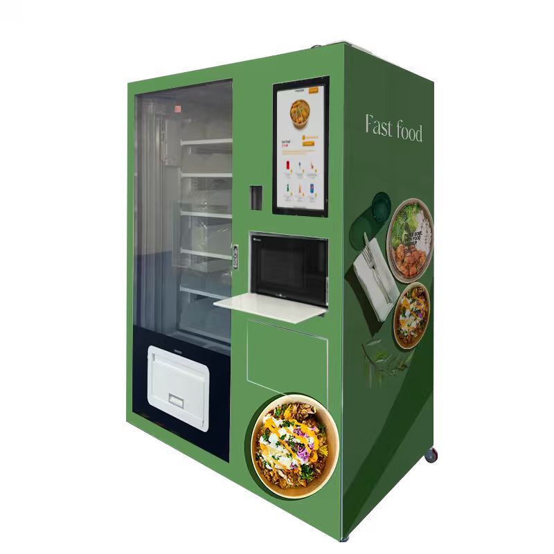 Internet-Connected Frozen Food Vending Machine with Durable Hardware and
