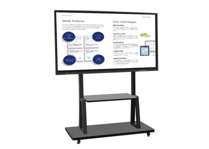 4GB Smart Interactive Whiteboards Touch Screen 4K Display 82 Inch