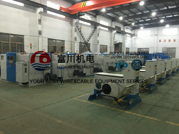 Cable Double Twist Bunching Machine Automatic Plastic Wire Bunching Equipment
