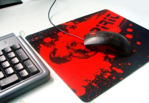 China custom printed 3D rubber mouse pad/ mousepad/ cheap non slip mouse pad, fabric cover mouse pad on sale