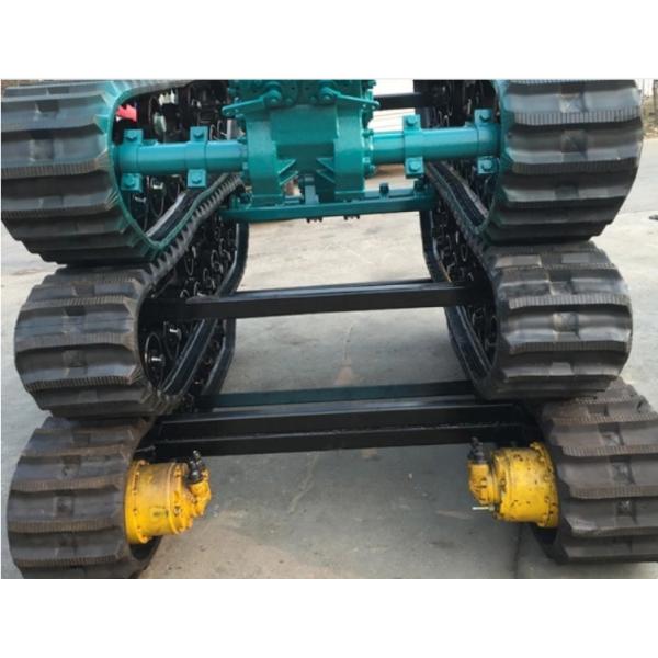 Agriculture OEM Engineering Cralwer Track Undercarriage Diesel Engine Driven