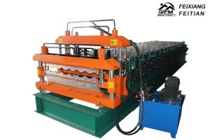 Quality Full Automatic Double Layer Roll Forming Machine Easy Operate For Roof Panels for sale