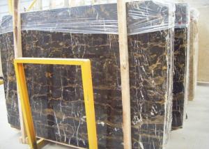 Quality Pre Cut Black Marble Vanity Countertops , Potoro Wall Mounted Marble Bar Counter for sale