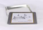 Chocolate Packaging Rectangular Tin Boxes 0.23 MM CMYK Offset Printing