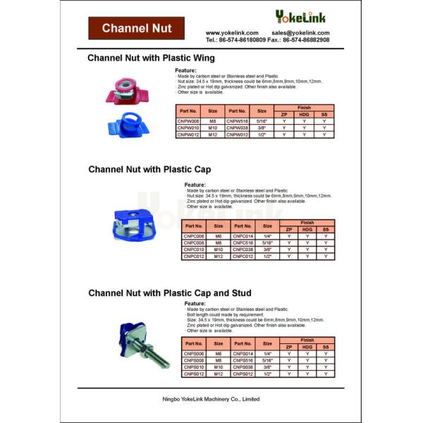 Strut System Hardware
