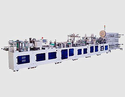 Buy Energy Efficiency Face Mask Manufacturing Machine PLC Program Control at wholesale prices