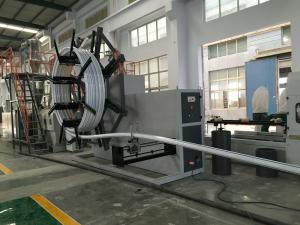 Quality PE Plastic Pipe Making Machine , Water Supply And Gas Supply Pipe Extrusion Line for sale
