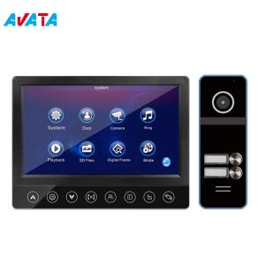Quality 7&quot;Ahd Screen Motion Detection Video Doorbell Intercom with CCTV camera and PIR sensor for sale