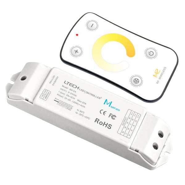 Buy 433.92 MHz RF LED Strip Controller , Wifi Led Rgb Controller For Strip Lighting at wholesale prices