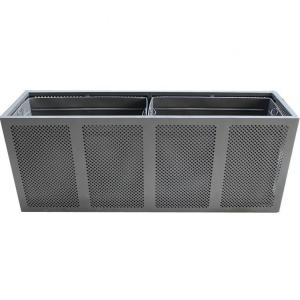 Quality Commercial Extra Large Outdoor Planters Perforated Steel Material for sale