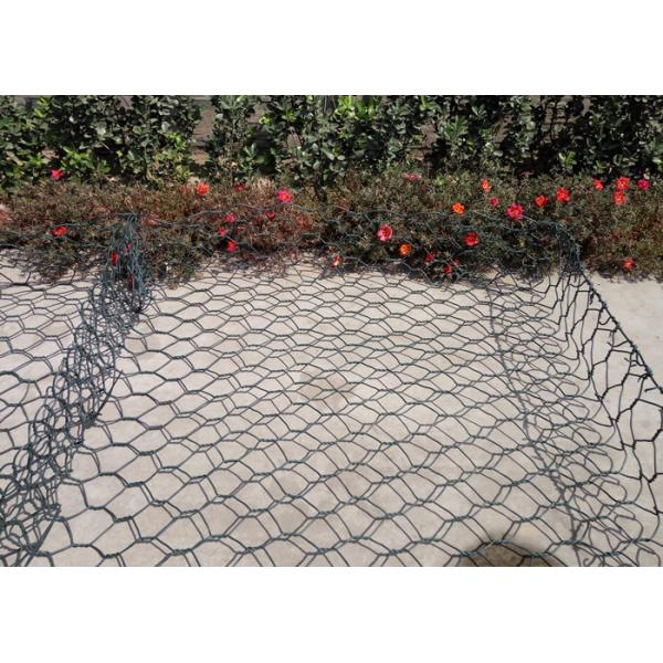 Hexagonal PVC Coated Gabion 2.0-5.0mm Wire Diameter ISO9001