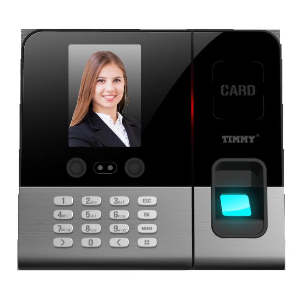 face630 face recognition time attendance fingerprint time recording machine employee attendance system with software
