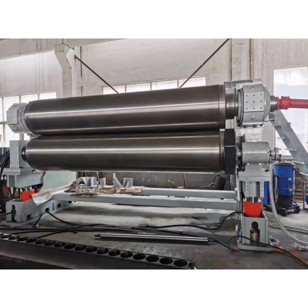 Plastic Extrusion Three Roll Calender Machine With Surface Hardness 68~72hs