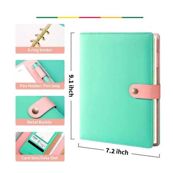 Custom Printing Hardcover A5 Spiral Paper Notebook Diary Journal Agenda Planner Notebook