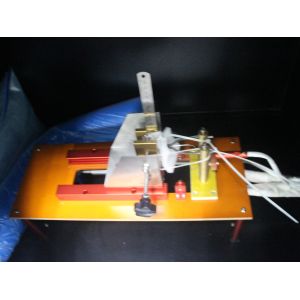 AC 220V Vertical Horizontal Flammability Test Equipment Plastic Testing