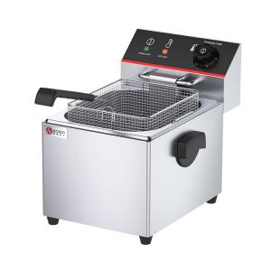 China Commercial Kitchen Equipment Electric Fryer Machine with Performance in 265x410x290mm Size on sale