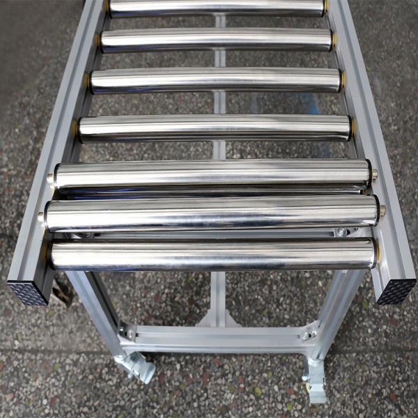 Buy Small Lineshaft Roller Conveyor Systems , Gravity Feed Roller Conveyor For Material Handling at wholesale prices