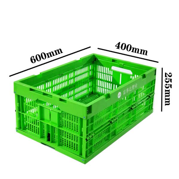 Logistic Transport Plastic Folding Crates for Farm Egg Storage and Transport