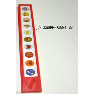 10 Buttons Baby Programmable Sound Module Environmentally Friendly Materials