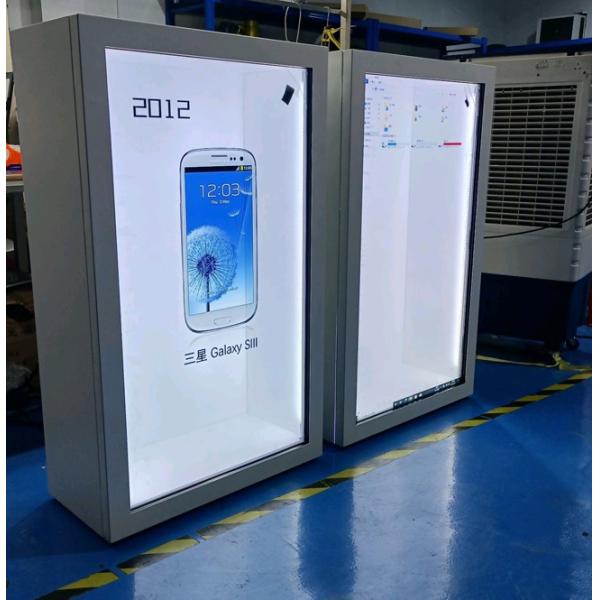 Customized 3840×2160 Transparent Lcd Display 86 inch Cabinet