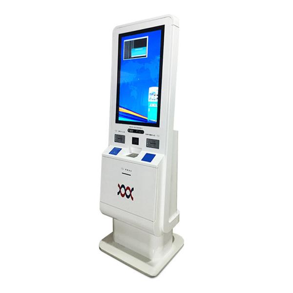 Buy Customized SDK Touch Screen Ticket Kiosk Machine Self Service Kiosk Pos at wholesale prices