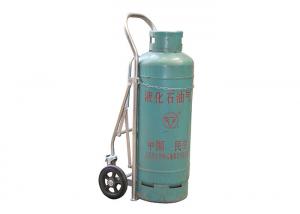 Quality TY140B Easy Fold - Down Oxy Acetylene Trolley With Protection Chain Cylinder Hand Truck Load Capacity 400Kg for sale