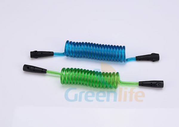 Buy Children Retractable Custom Coiled Cable Plastic Wire Spring Coiled Leash at wholesale prices