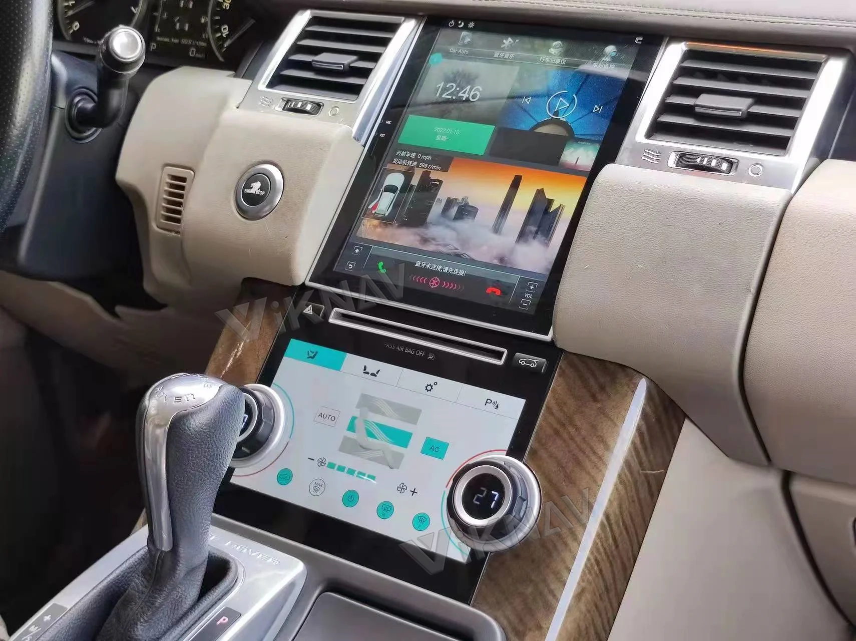 10.4 Inch Newest Generation AC Screen For Land Rover Range Sport L320 2009-2013 Air Condition Board Climate Control LCD