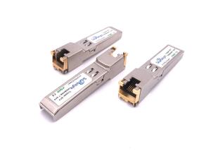 1000base-T Copper Sfp Transceiver Module For Ethernet Rj45 100m Over Cat5 Cable