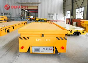 Quality 1-50T With Electrical Railway Transfre Carts Use Remote Control for sale