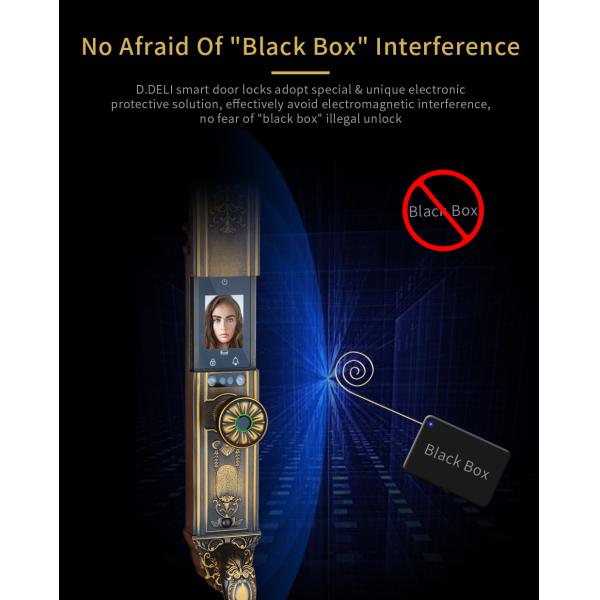 Tuya 7.4V Keyless Deadbolt Lock With Biometric Fingerprint Recognition