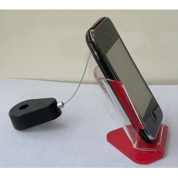 Teardrop Pullbox Anti Theft Tether with Sticky Dog Tag Endfitting